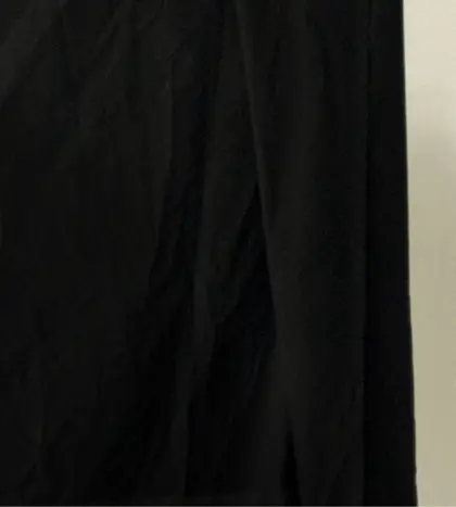 Small matte black cotton