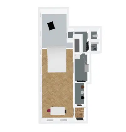 Studio floor plan